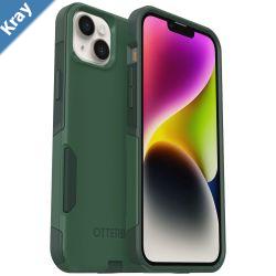 OtterBox Commuter Apple iPhone 14 Plus Case Trees Company Green  7788417 Antimicrobial DROP 3X Military Standard DualLayer Raised Edge