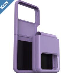 OtterBox Samsung Galaxy Z Flip4 5G 6.7 Symmetry Series Flex Antimicrobial Case  I Lilac You Purple 7790451