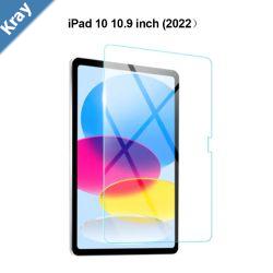 USP Apple iPad 10.9 10th Gen Tempered Glass Screen Protector  Full Coverage 9H Hardness Bubblefree Antifingerprint Original Touch Feel