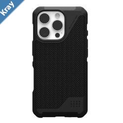 UAG Metropolis LT Magsafe Apple iPhone 16 Pro Max 6.9 Rugged Case  Kevlar Black 11445311394018ft. Drop Protection 5.4M 10 Years Warranty