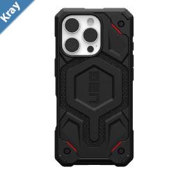 UAG Monarch Pro Kevlar Apple iPhone 16 Pro Max 6.9 Rugged Case  Kevlar Black 114457113940 25FT Drop Protection 10 Years Warranty