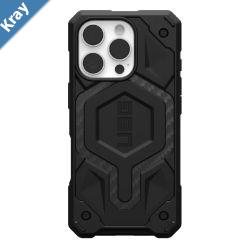 UAG Monarch Pro Apple iPhone 16 Pro 6.3 Rugged Case  Carbon Fiber 114456114242 25ft. Drop Protection 7.6M 10 Years Warranty