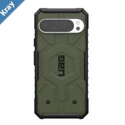 UAG Pathfinder Google Pixel 9 Pro XL 6.8 Rugged Case  Olive Drab 614452117272 18 ft. Drop Protection 5.4M Tactile Grip 10 Years Warranty