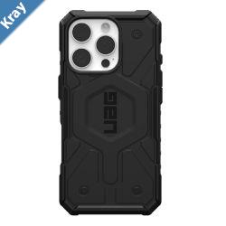 UAG Pathfinder MagSafe Apple iPhone 16 Pro Max 6.9 Rugged Case  Black 114469114040 18ft Drop Protection 5.4M Tactical Grip10 Years Warranty