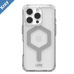 UAG Plyo MagSafe Apple iPhone 16 Pro Max 6.9 Rugged Case  IceSilver 114481114333 16ft. Drop Protection 4.8M Armored Shell10 Years Warranty