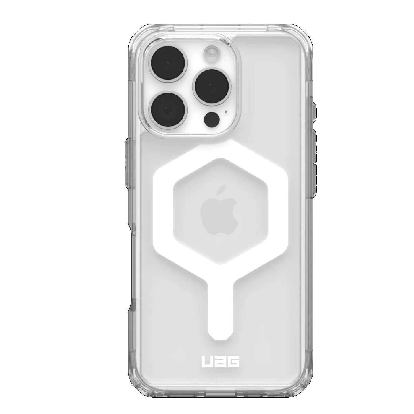 UAG Plyo MagSafe New iPhone 2024 Pro Max Case  IceWhite 16ft. Drop Protection 4.8M Armored Shell Air Soft Corners