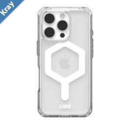 UAG Plyo MagSafe Apple iPhone 16 Pro 6.3 Rugged Case  IceWhite 114480114341 16ft. Drop Protection 4.8M Armored Shell 10 Years Warranty