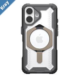 UAG Plasma XTE MagSafe Apple iPhone 16 6.1 Rugged Case  AshTitanium 11447611313620ft. Drop Protection 4.8MEnhanced Corners 1 Year Warranty