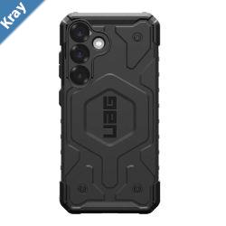 UAG Pathfinder Magnetic Samsung Galaxy S25 5G 6.2 Rugged Case  Black 214478114040 18ft. Drop Protection 5.4M 10 Years Warranty