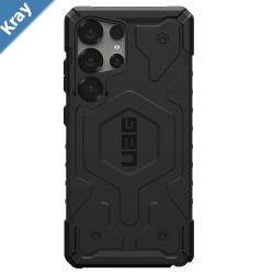 UAG Pathfinder Magnetic Samsung Galaxy S25 Ultra 5G 6.9 Rugged Case  Black 214476114040 18ft. Drop Protection 5.4M 10 Years Warranty