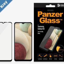 PanzerGlass Samsung Galaxy A12 6.5 Screen Protector  7251 Black AntiBacterial Scratch Resistant Shock Absorbing EdgetoEdge