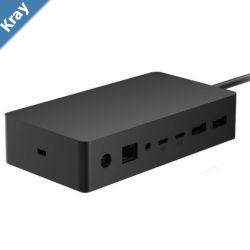 Microsoft Surface Dock 2 Surface connect Docking Station 199 W 2xDP 6 xUSB TypeC RJ45 Wired GbE for Pro7789 Laptop 345 1YR WTY