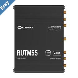 Teltonika RUTM55 Dual 5G Router Dual SIM eSIM Telit 5G Modem AutoFailover Teltonika RUTM55 Dual 5G Router Dual SIM eSIM Telit 5G Modem AutoFailover