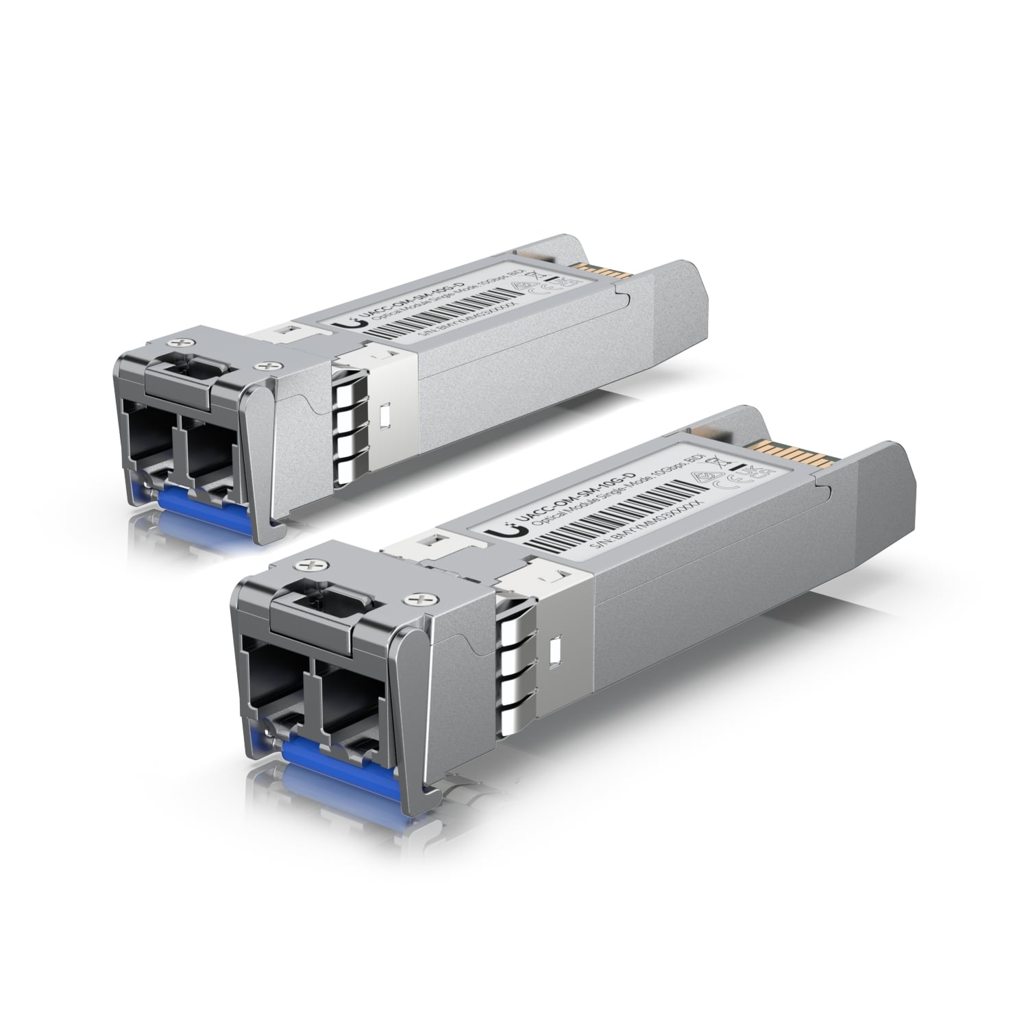 Ubiquiti UniFi 2PackOEM NonRetail Suggest 10 Gbps SingleMode Optical ModuleSinglemodeFiber TransceiverDuplex LC ConnectUp to 10km2Yr Warr