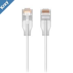 Ubiquiti UniFi Etherlighting Patch Cable Length 1M  Nanothin Patch Cable With 2.5 GbE Support Designed sShow Etherlighting Effects Incl 2Yr Warr