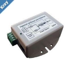 Tycon Power TPDCDC1248G 936VDC IN. 48V 20W Gigabit Passive PoE OUT. DC to DC Converter and PoE Injector