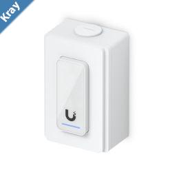 Ubiquiti Reader Junction BoxWhite For UniFi Access Readers  Intercom Viewers Support Flat Surface Mounting  Attachment to 34 Conduit 2 Yr Warr