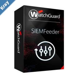 WatchGuard SIEMFeeder  1 Year  1 to 50 licenses