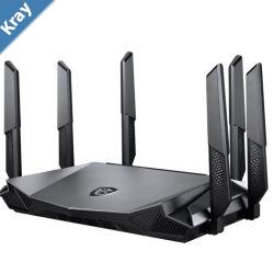 MSI RadiX AX6600 WiFi 6 Triband Gaming Router