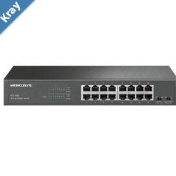 Mercusys MS116GS 16Port Gigabit DesktopRackmount Switch