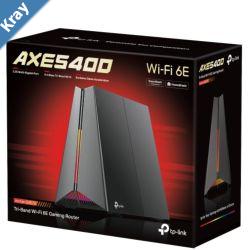 TPLink Archer GXE75 AXE5400 TriBand WiFi 6E Gaming Router