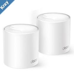 TPLink Deco X15002pack AX1500 Whole Home Mesh WiFi 6 System