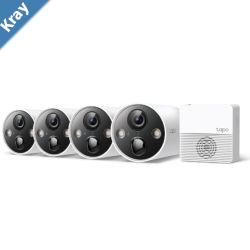 TPLink Tapo C420S4 Smart WireFree Security Camera System 4Camera System