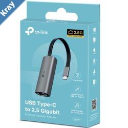 TPLink UE302C USB TypeC to 2.5 Gigabit Ethernet Network Adapter