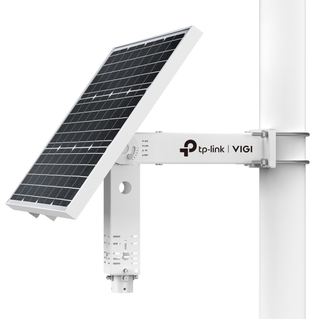 TPLink VIGI SP6020 VIGI Intelligent Solar Power Supply System 60W Photovoltaic Panel 20.8Ah10.8V Lithium Battery