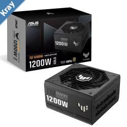 ASUS TUFGAMING1200G 1200W 80 Plus Gold Fully Modular PSU Japanese Capacitors.135mm Fan Dual Ball Fan Bearings 10YW