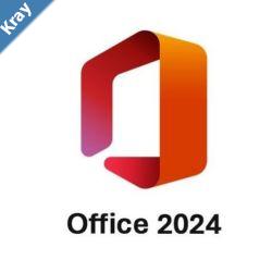 Microsoft Office Home  Student 2024 English  APAC DM Medialess versions of Word Excel and PowerPoint for PC  Mac