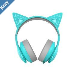 Edifier G5BT Cat Turquoise HiRes Bluetooth Gaming Headset with HiRes Low Latency 45ms 5ms RGB Lighting MultiMode Bluetooth v5.2AUX