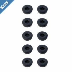 Jabra Engage Ear Cushions Black 5 Pairs for Stereo Headsets 1410160 Black leatherette ear cushions for the Jabra Engage 65 or Jabra Engage 75.