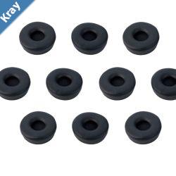 Jabra Engage Ear Cushions Black 10 pcs for StereoMono Headsets 1410161 Suitable for Engage 75 Mono  Engage 65 Mono