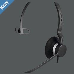 Jabra Biz 2300 Mono UC USBC Corded Headset HD Voice Air Shock Microphone Freespin Talk in Comfort Wired Headsets PeakStop Great for Long Calls