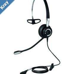 Jabra BIZ 2400 II Mono QD  3 in 1 Mic. 72 UNC Corded Headset Better Conversation Better Sound HD Voice CoiseCancelling