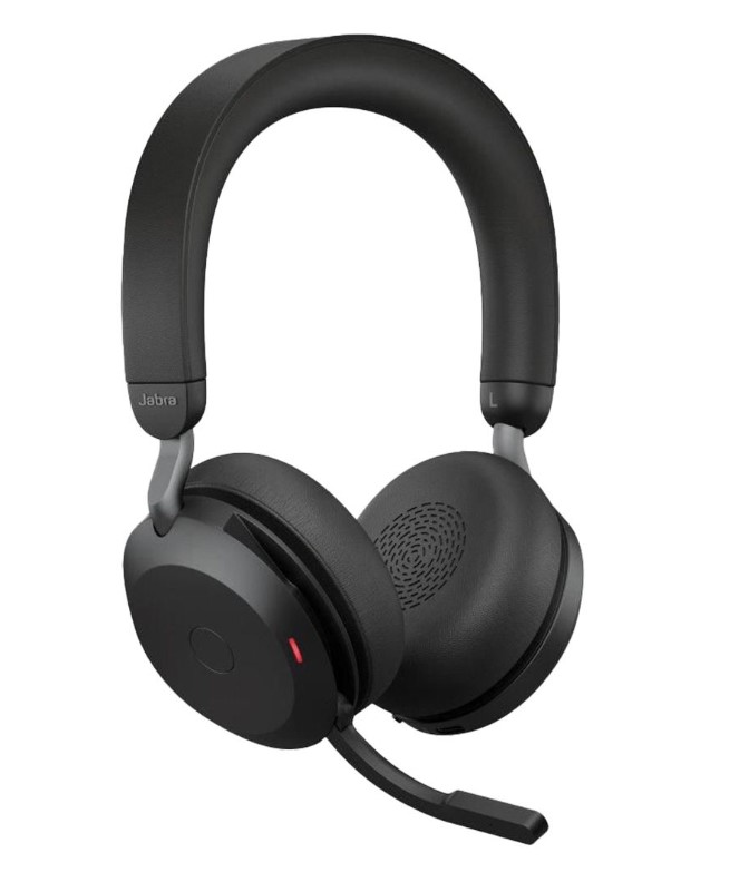 Jabra    Evolve2 75  USBA Link380a MS Stereo Black Advanced Noise Cancellation 2ys Warrenty