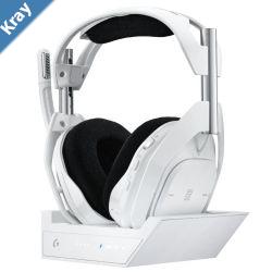 Logitech G Astro A50 X LIGHTSPEED Wireless Gaming Headset  Base Station White Frequency Response 6020000 Hz 2Year Limited Hardware Warranty