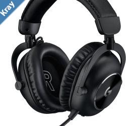 Logitech PRO X 2 LIGHTSPEED Wireless Gaming Headset Black Graphene 50 mm BLUETOOTH and 3.5MM  2Year Limited Hardware Warranty