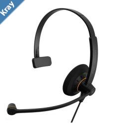 EPOS  Sennheiser IMPACT SC 30 USB ML Monaural Wideband Office headset Integrated Call Control USB connect Activegard Protect Noise Cancellation