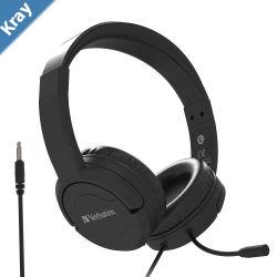 Verbatim Verbatim Multimedia Headset with ANC  Noise Cancelling Boom Mic  Black 66706 ETA Jan 25