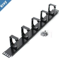 Astrotek 1U Rack Mount Cable Management Metal Panel