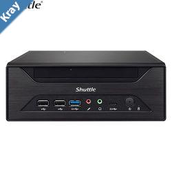 Shuttle XH610G Intel  14th13th12th Gen LGA1700 socket DDR5 3L H610 2x LAN 2x HDMI DP PCIe x 16 slot