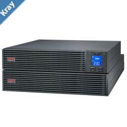 APC Easy UPS 1000VA800W Online UPS 4U Rackmount 230V10A Input 3x IEC C13 Outlets Lead Acid Battery W Extended Battery Pack W Rail Kit