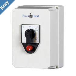 PowerShield Maintenance Bypass Switch Wrap Around Push Button Wall Mount 6K 11 facilitates safe maintenance procedures