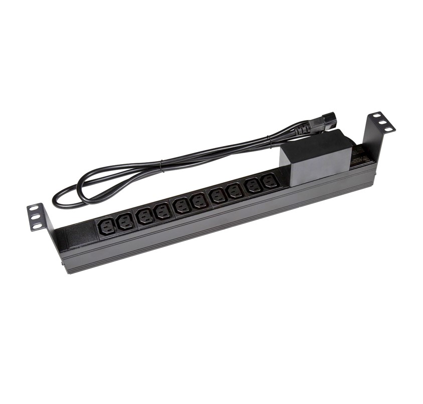 Powershield Horizontal PDU with IEC C20 Input 8 x C13 2 x C19