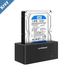 mbeat D1 USB 3.0 3.5  2.5 SATA HDD Docking Station  Black