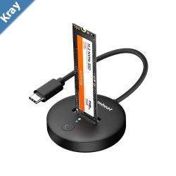 mbeat H1 USB 3.2 Gen2 10Gbps M.2 NVMe  SATA SSD Mini Dock Black