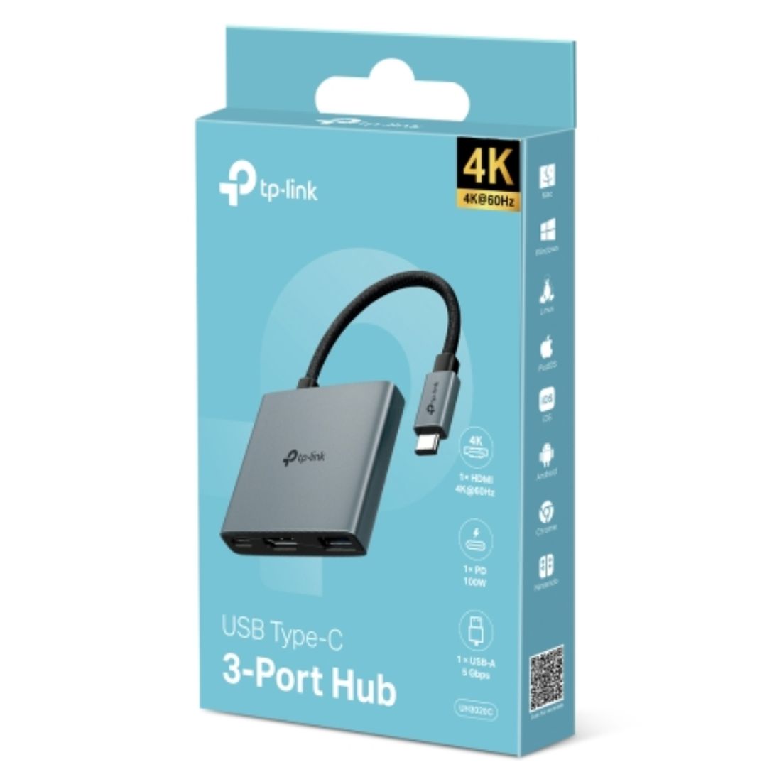 TPLink UH3020C USB TypeC 3 in 1 Hub