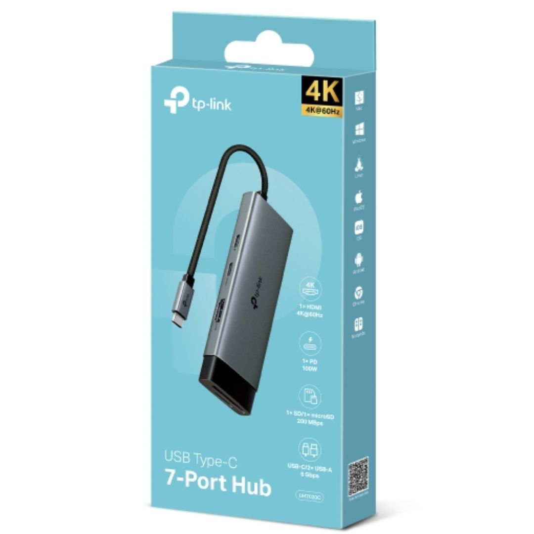 TPLink UH7020C USB TypeC 7 in 1 Hub